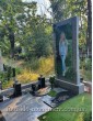 Пам'ятник в повний зріст з фотоскла, для дівчини