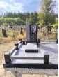 Классический памятник с фотостеклом