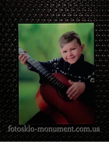 Фото на склі на пам'ятник №263