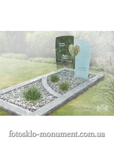 Пам'ятник зі склом Голландський №13