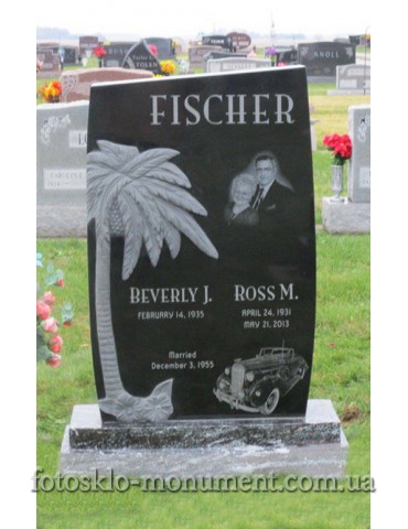 Памятник из гранита Европейский №41