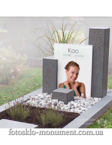 Пам'ятник зі склом Голландський №16