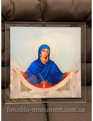 Фотоскло у формі квадрата №56 