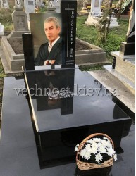 Пам'ятник батьку з фото під склом Пам'ятник батьку з фото під склом