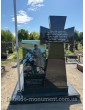 Пам'ятник військовому Козацький хрест з фотосклом