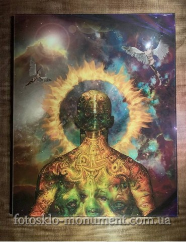 Фото на склі на пам'ятник №386