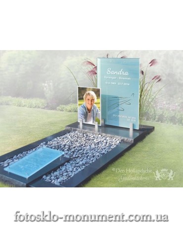 Пам'ятник зі склом Голландський №19