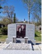 Двойной памятник с фотостеклом