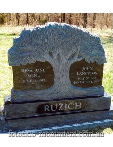 Памятник из гранита Европейский №64