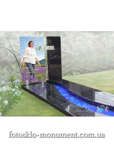 Пам'ятник зі склом Голландський №7