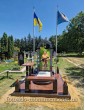 Пам'ятник військовому ЗСУ з фотосклом