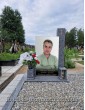 Пам'ятники із сірого граніту для батька