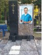 Памятник с портретом в стекле