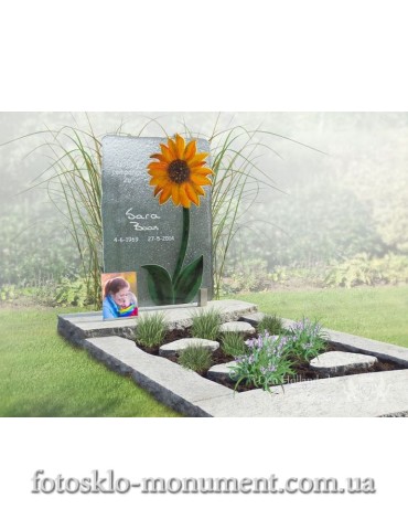 Пам'ятник зі склом Голландський №6