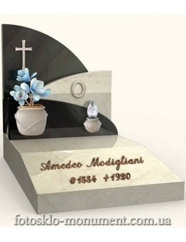 Пам'ятник з мармуру Італія 4