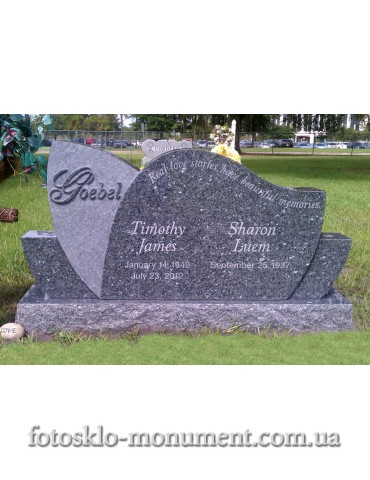 Памятник из гранита Европейский №33