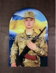Фотостекло в форме купола №188