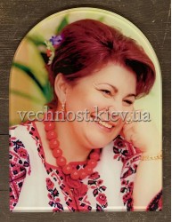 Фотостекло в форме купола №95