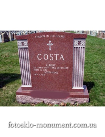 Памятник из гранита Европейский №27