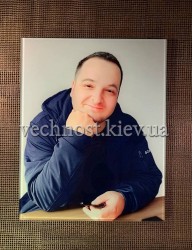 Фото на склі на пам'ятник №298