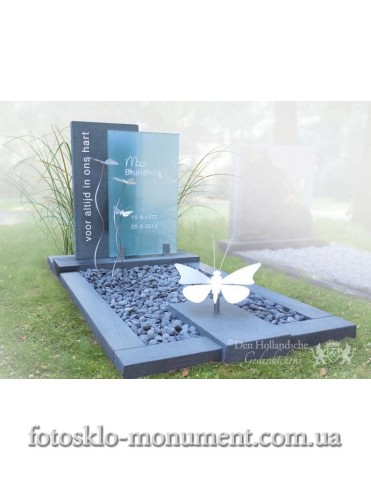 Пам'ятник зі склом Голландський №17
