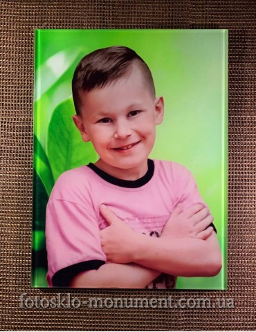 Фото під склом на пам'ятник №249