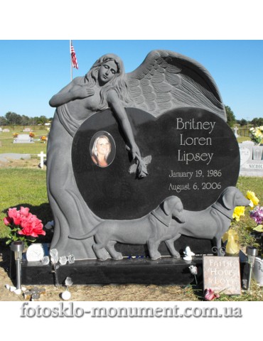 Памятник из гранита Европейский №48