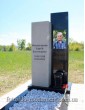 Памятник для отца с фотостеклом