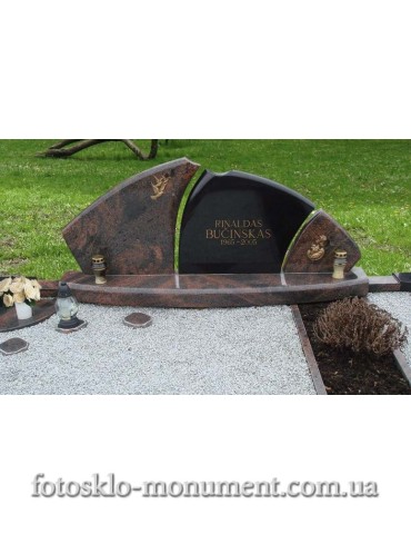 Памятник из гранита Европейский №21