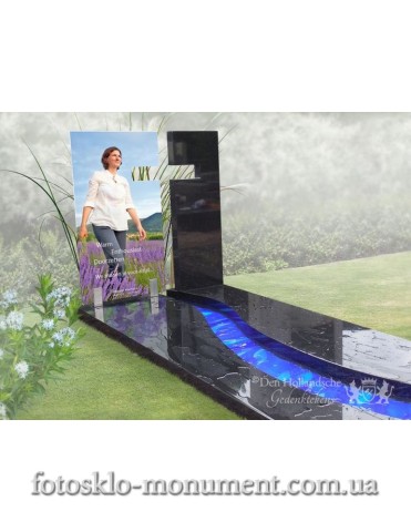 Пам'ятник зі склом Голландський №7