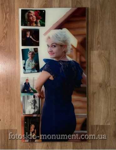 Фото під склом на пам'ятник №411