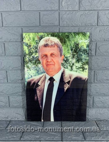 Фото під склом на пам'ятник №602