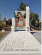 Пам’ятник для дівчини з мармуру з фотосклом