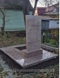 Памятник из розового гранита папе