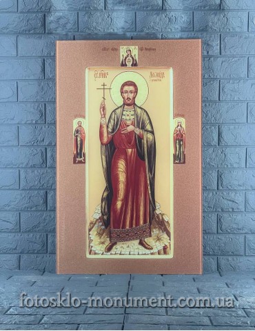 Фото під склом, ікона на пам'ятник №617