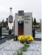 Пам'ятник з кольоровим фото під склом