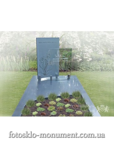 Пам'ятник зі склом Голландський №10