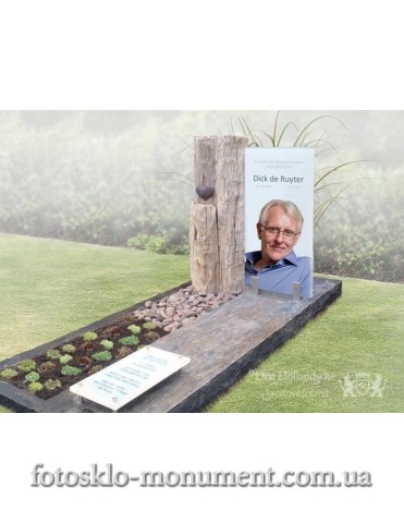 Пам'ятник зі склом Голландський №14