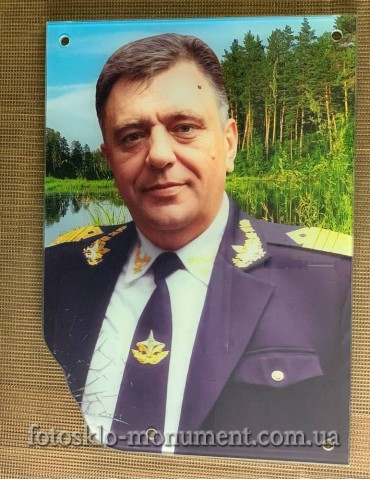 Фото під склом на пам'ятник №618