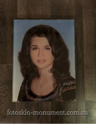 Фото під склом на пам'ятник №586