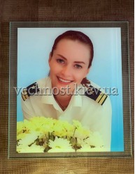 Фото под стеклом на памятник №389