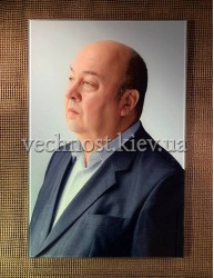 Фото на склі на пам'ятник №297