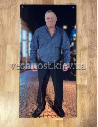 Фото на склі на пам'ятник №350 Фото на склі на пам'ятник №350