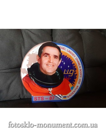 Фотоскло в формі кола №27