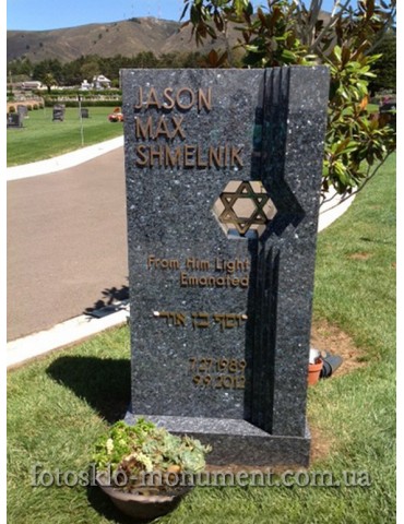 Памятник из гранита Европейский №38