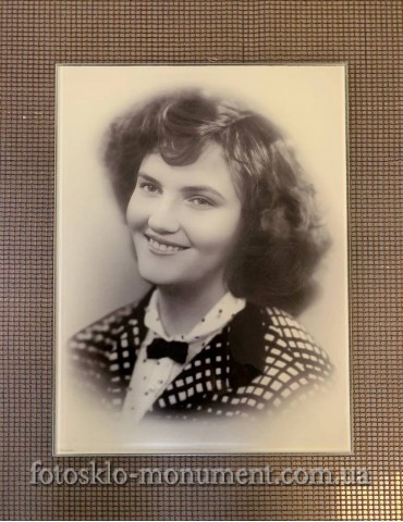 Фото під склом на пам'ятник №449