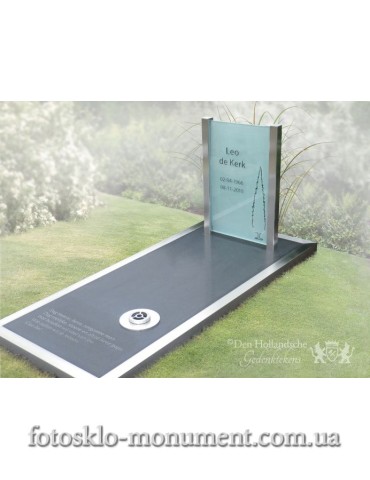 Пам'ятник зі склом Голландський №24