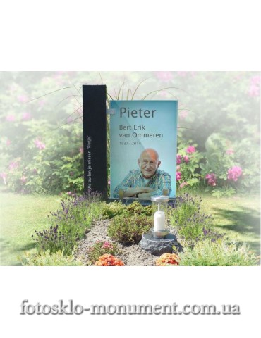 Пам'ятник зі склом Голландський №8