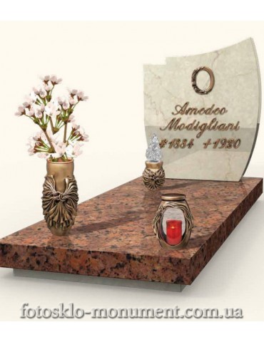 Пам'ятник з мармуру Італія 6