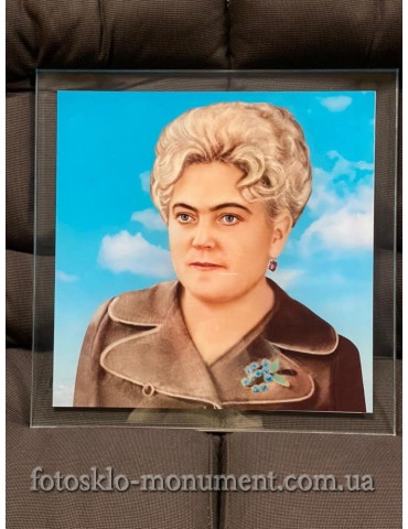 Фотоскло у формі квадрат №55